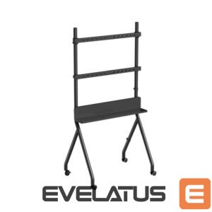 TV aksesuāri Gembird  TV SET ACC FLOOR STAND 55-86"/BLACK TVS-86F-02 