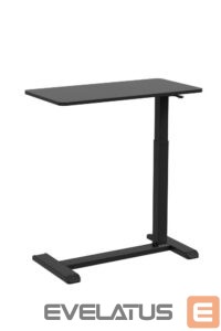 Cita datorprece Gembird  NB ACC MOBILE DESK WITH WHEELS/BLACK TVS-DESK-02-BK 