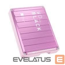 Cietais disks HDD Western Digital  External HDD||P10 Game Drive|WDBZ7D0040BPK-WESN|4TB|USB 3.2|Colour Pink|WDBZ7D0040BPK-WESN 