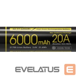 Server - Other Accessories NITECORE  BATTERY RECH. LI-ION 3.6V/6000MAH NL2160HPI 