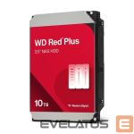 Жесткий диск HDD Western Digital  HDD||Red Plus|10TB|SATA|512 MB|7200 rpm|3,5"|WD100EFGX 