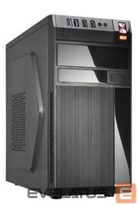 Datoru korpusi GOLDEN TIGER  Case||Baltimore 530|MiniTower|450 Watts|MicroATX|Colour Black|BALTIMORE5304USB450W 