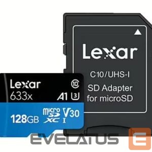 Other Computer Accessory Lexar  MEMORY MICRO SDXC 128GB UHS-I/W/A LMSBLPL128G-BNANG 