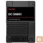 Hard drive SSD SANDISK BY WESTERN DIGITAL  SSD||DC SN861|3.84TB|U.2|PCIe Gen5|NVMe|Write speed 7200 MBytes/sec|Read speed 13700 MBytes/sec|15mm|SDS6BA138PSP9X30TS2526 