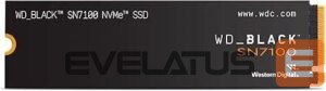 Kõvaketas SSD Western Digital  SSD||Black SN7100|4TB|M.2|NVMe|Write speed 6700 MBytes/sec|Read speed 7000 MBytes/sec|TBW 2400 TB|WDS400T4X0E-00CJA0 