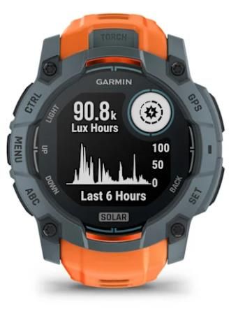 Viedpulksteni Garmin SMARTWATCH INSTINCT 3 SOLAR/TWIL/SOLST 010-02935-00