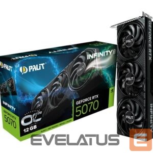 Graphic card / Video cards Palit  Graphics Card||NVIDIA GeForce RTX 5070|12 GB|GDDR7|192 bit|PCIE 5.0 16x|Triple slot Fansink|NE75070S19K9-GB2050S 