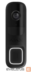 Serveris – kiti priedai AJAX  VIDEO DOORBELL/BLACK 66391 