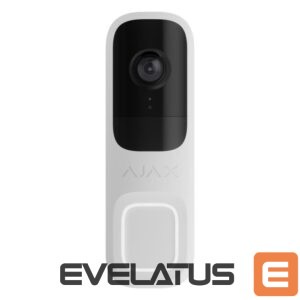 Videotelefonid AJAX  VIDEO DOORBELL/WHITE 66390 