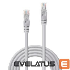 Nevadāms centrmezgls LINDY  CABLE CAT6 U/UTP 5M/GREY 48165 