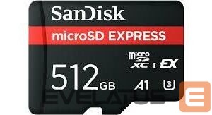 Other Computer Accessory SANDISK BY WESTERN DIGITAL  MEMORY MICRO SDXC 512GB UHS-I/SDSQXFN-512G-GN4NN 