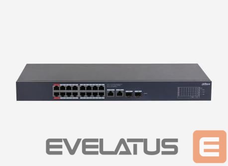 Võrgulülitid DAHUA Switch||PoE ports 16|135 Watts|CS4220-16GT-135