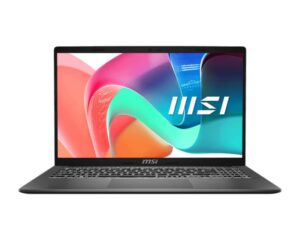 Laptop computer MSI  Notebook||Modern|15 F1MG|CPU  Core 7|150U|1800 MHz|15.6"|1920x1080|RAM 16GB|DDR4|3200 MHz|SSD 512GB|Intel Graphics|Integrated|ENG|Card Reader Micro SD|Windows 11 Home|Platinum Grey|1.7 kg|MODERN15F1MG-643NL 