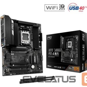 AMD protsessori emaplaat Asrock  Mainboard||AMD X870|SAM5|ATX|Memory DDR5|Memory slots 4|X870PRO-AWIFI 