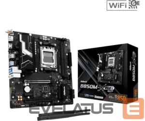 Pamatplate AMD procesorsiem Asrock  Mainboard||AMD B850|SAM5|Micro-ATX|Memory DDR5|Memory slots 2|B850M-XWIFIR2.0 