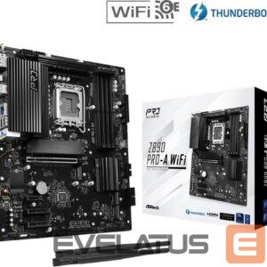 Intel protsessori emaplaat Asrock  Mainboard||Intel Z890|LGA1851|ATX|Memory DDR5|Memory slots 4|Z890PRO-AWIFI 