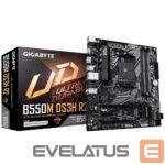 AMD protsessori emaplaat Gigabyte  Mainboard||AMD B550|SAM4|Micro-ATX|Memory DDR4|Memory slots 4|B550MDS3HR2 