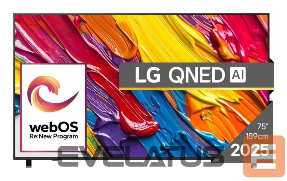 Televiisorid LG TV Set||75 "|4K Ultra HD|3840 x 2160 pixels|Flat|16:9|QNED|75QNED84A3C