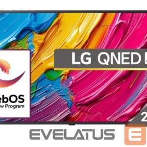 Televizors LG  TV Set||43"|4K/Smart|3840x2160|Wireless LAN|webOS|Black|43QNED80A3A 