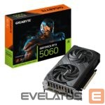 Графическая карта / Видеокарты Gigabyte  Graphics Card||NVIDIA|GeForce RTX 5060|2512 MHz|8 GB|GDDR7|128 bit|PCI Express 5.0|Active|GV-N5060WF2MAXOC-8GD 
