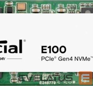 Kõvaketas SSD Crucial  SSD||E100|2TB|M.2|NVMe|Write speed 4500 MBytes/sec|Read speed 5000 MBytes/sec|CT2000E100SSD8 