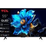 Televizoriai TCL  TV Set||55 "|4K Ultra HD|3840 x 2160 pixels|Flat|16:9|QLED|55T69C 