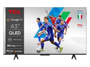 TV TCL  TV Set||43 "|4K Ultra HD|3840 x 2160 pixels|Flat|16:9|QLED|43T69C 