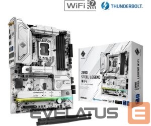 Intel protsessori emaplaat Asrock  Mainboard||Intel Z890|LGA1851|ATX|Memory DDR5|Memory slots 4|Z890STEELLEGENDWIFI 