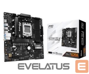 AMD protsessori emaplaat Asrock  Mainboard||AMD A620A|SAM5|Micro-ATX|Memory DDR5|Memory slots 4|A620AMPRO-A 