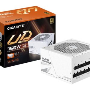 Блок питания Gigabyte  Power Supply||UD750GM PG5 ICE|ATX 3.1|750 Watts|Efficiency 80 PLUS GOLD|PFC Active|MTBF 100000 hours|GP-UD750GMPG5ICE 
