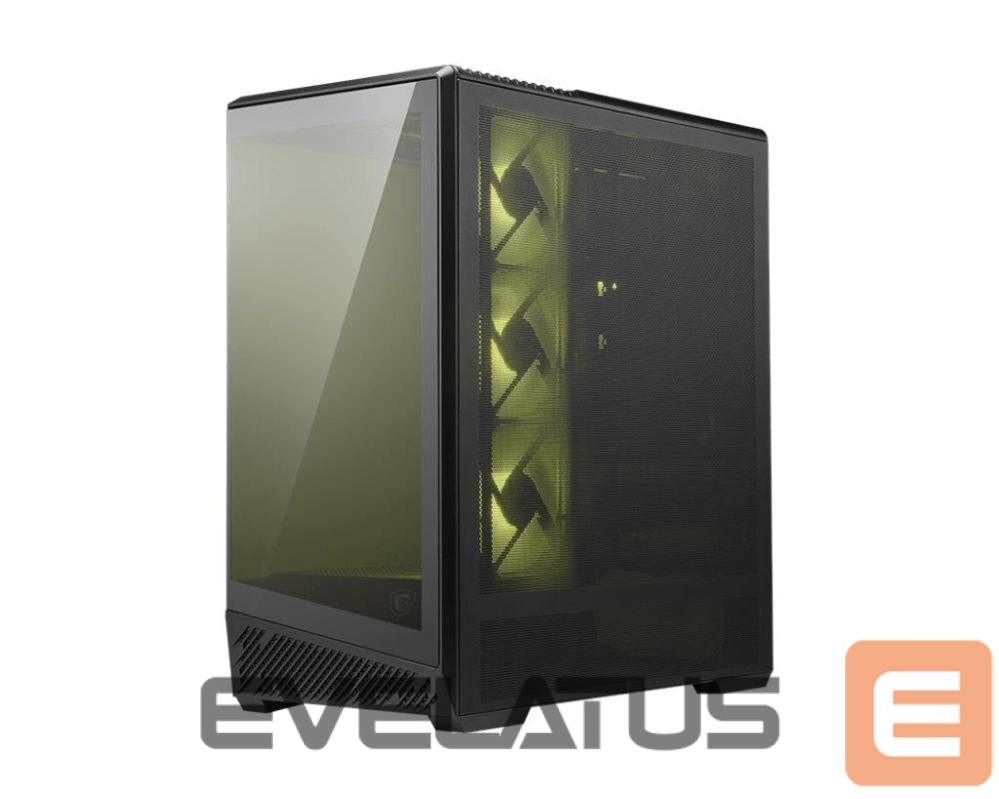 Arvuti korpus MSI Case||ATX/micro ATX/Mini-ITX|Black/Transparent|Midi Tower|MAG PANO 130R PZ|MAGPANO130RPZ