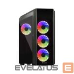 Computer case Chieftec  Case||Scorpion 3 GL-03B-OP|MidiTower|Not included|ATX|MicroATX|MiniITX|Colour Black|GL-03B-OP 