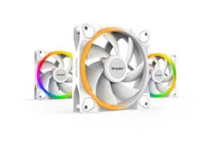 Cooler BE QUIET  CASE FAN 120MM LIGHT WINGS PWM/WHITE PWMBL100 