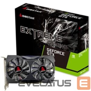 Graafikakaart / ideokaardid BIOSTAR  Graphics Card||NVIDIA GeForce GTX 1050|4 GB|GDDR5|128 bit|PCIE 4.0 16x|GPU 1354 MHz|Dual Slot Fansink|1xDVI-D|1xHDMI|1xDisplayPort|VN1055XF41 