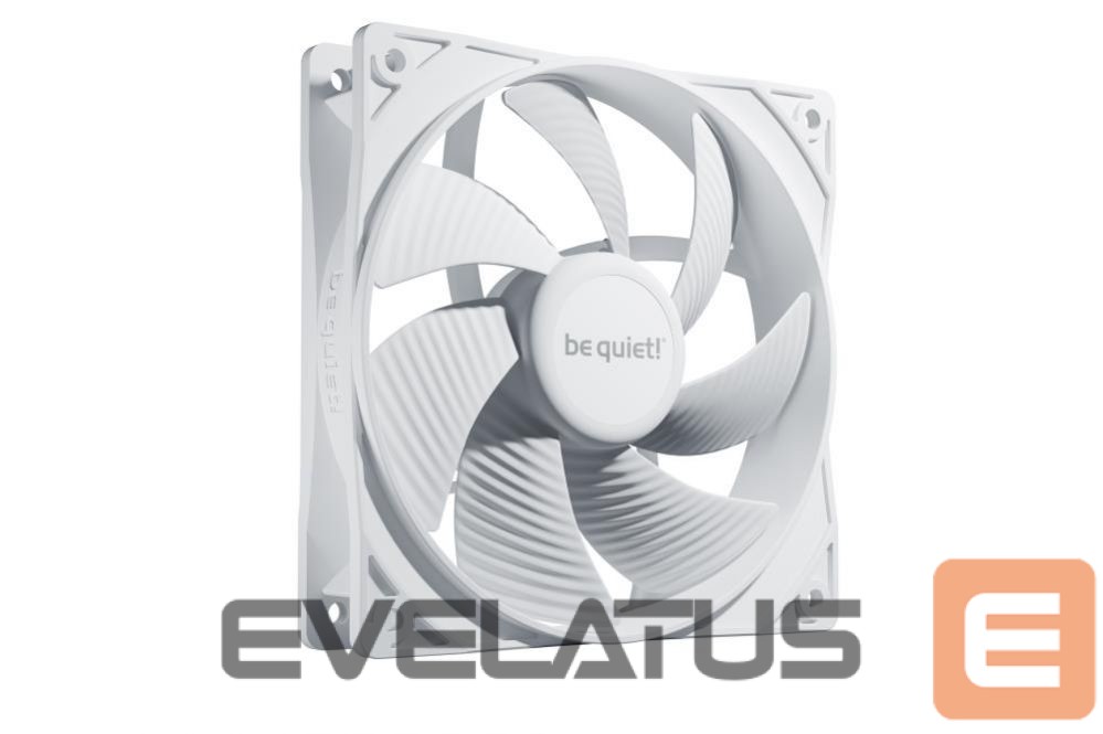 Cooler BE QUIET CASE FAN 120MM PURE WINGS 3/WHITE PWM BL110