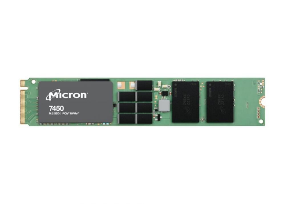 Kõvaketas SSD Micron SSD||7450 PRO|1.92TB|M.2|NVMe|3D NAND|Write speed 2400 MBytes/sec|Read speed 5000 MBytes/sec|TBW 3650 TB|MTBF 2000000 hours|MTFDKBG1T9TFR-1BC1ZABYYR