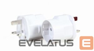 Parveidotājs Gembird  POWER ADAPTER AC EU TO UK 13A/A-AC-EUFUKM-01 