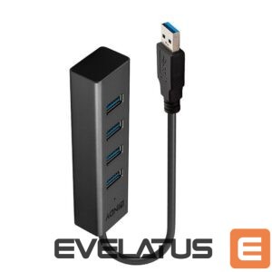 Parveidotājs LINDY  I/O HUB USB3 4PORT/43324 