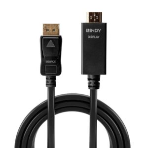 Аксессуар для мониторов LINDY  CABLE DISPLAY PORT TO HDMI 1M/36921 
