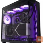 Computer case NZXT  Case||H6 Flow RGB|MidiTower|Case product features Transparent panel|Not included|ATX|MicroATX|MiniITX|Colour Black|CC-H61FB-R1 