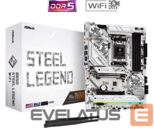 AMD protsessori emaplaat Asrock  Mainboard||AMD B650|SAM5|ATX|Memory DDR5|Memory slots 4|1xPCI-Express 3.0 16x|1xPCI-Express 4.0 1x|1xPCI-Express 5.0 16x|1xM.2|1xHDMI|1xDisplayPort|8xUSB 2.0|3xUSB 3.2|2xUSB-C|1xRJ45|2xAudio port|B650STEELLEGENDWIFI 