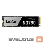 Cietais disks SSD Lexar  SSD||NQ790|1TB|Heatsink M.2|PCIe Gen4|NVMe|Write speed 6000 MBytes/sec|Read speed 7000 MBytes/sec|TBW 600 TB|MTBF 150000 hours|LNQ790X001T-RNNNG 