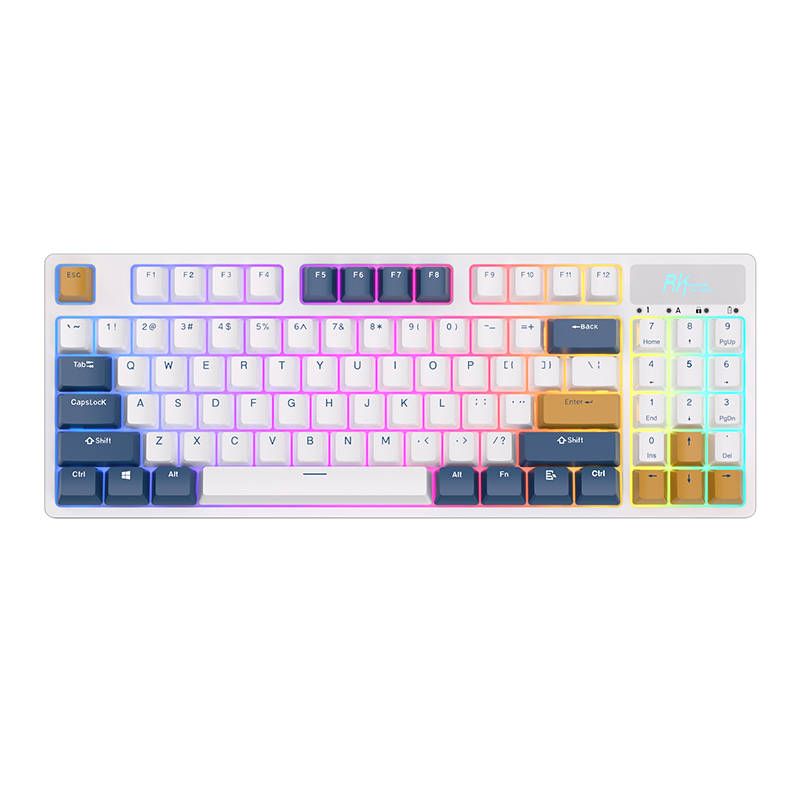 Computer keyboard Royal Kludge Wireless mechanical keyboard Royal Kludge RK89 RGB, Lemon switch (white)