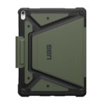 Back panel cover UAG  UAG Metropolis SE Case with Stand and Apple Pencil Holder for iPad Air 11" 2024 - Green 