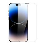 Citas preces Baseus  Baseus Full Screen Tempered Glass for iPhone 14 Pro Max with Speaker Cover 0.3mm + Mounting Frame 