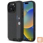 Other Phone Accessory BMW  BMW M Perforated Tricolor Detail Line iPhone 16 Pro Max Case - Dark Gray 