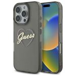 Other Phone Accessory Guess  Guess IML Heart Case for iPhone 16 Pro - Black 