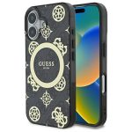 Другой аксессуар для телефона Guess  Guess IML Peony On 4G Background MagSafe case for iPhone 16 - black 
