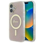 Muu telefoni lisavarustus Guess  Guess IML 4G MagSafe iPhone 16 Case - Pink 