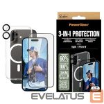 Kitas telefono priedas Panzer Glass  PanzerGlass Bundle 3in1 iPhone 16 6.1" D3O Hardcase + Screen Protector UWF+ Lens B1291+2861+1283 